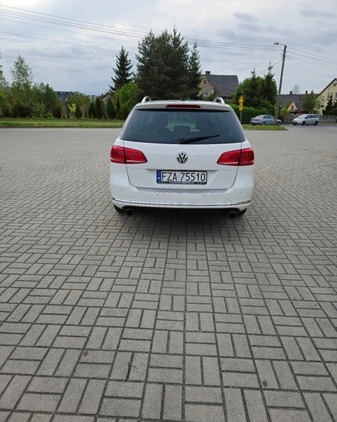 Volkswagen Passat cena 56999 przebieg: 207000, rok produkcji 2012 z Żary małe 92